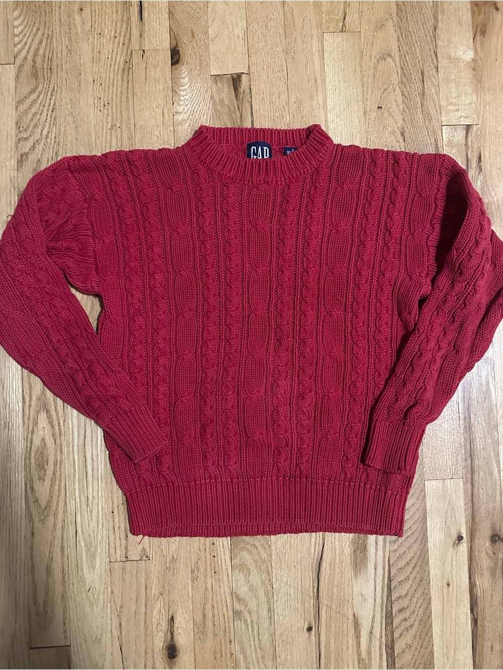Vintage 90s GAP Cableknit Crewneck Sweater